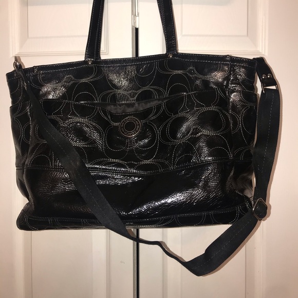 Authentic Coach Diaper bag/tote - Picture 1 of 8